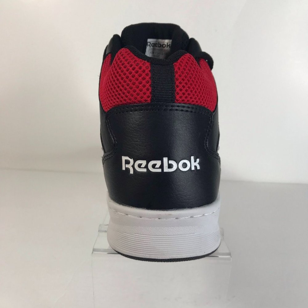 Reebok RB4132 Men's High Top Work Sneaker Size 9.5W Black/Red - Picture 8 of 9